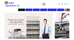 Desktop Screenshot of mbrcopiadoras.com